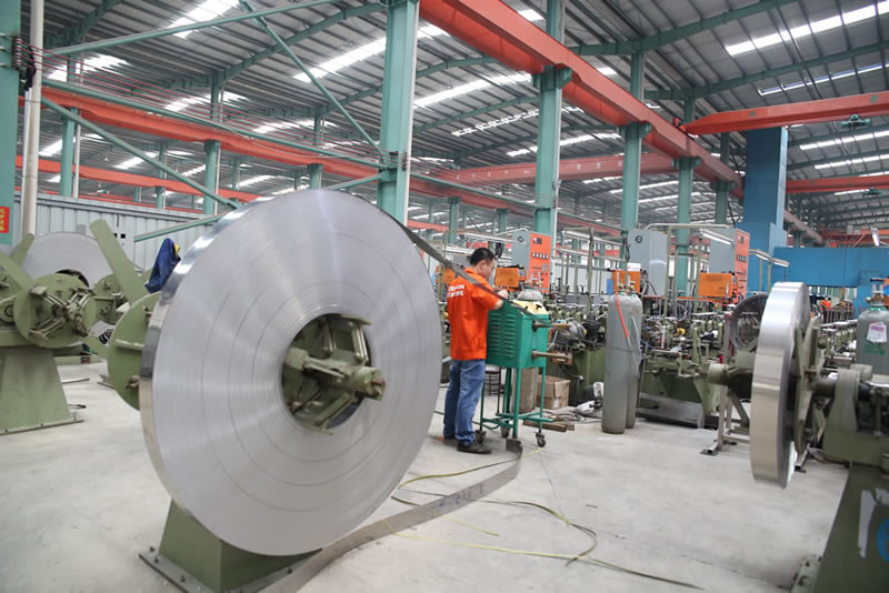 正佳不锈钢生产基地