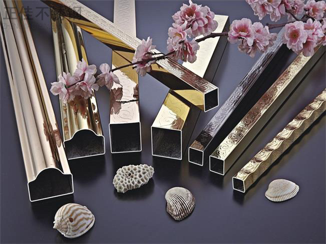 欧式不锈钢花纹管2