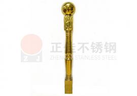 将军柱水涨装饰不锈钢管